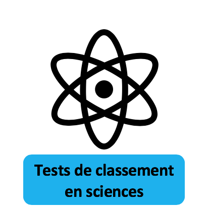 Tests de classement en sciences