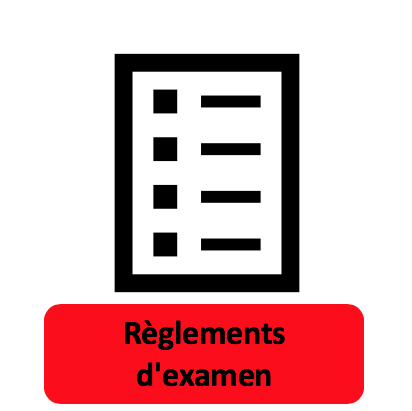 Règlements d'examen