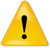 caution icon