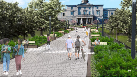Rendering Upper Main Road