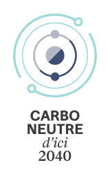 icône de l'objectif de carbo neutre d'ici 2040