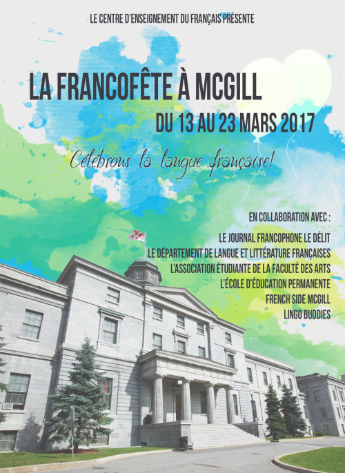 Francofête poster