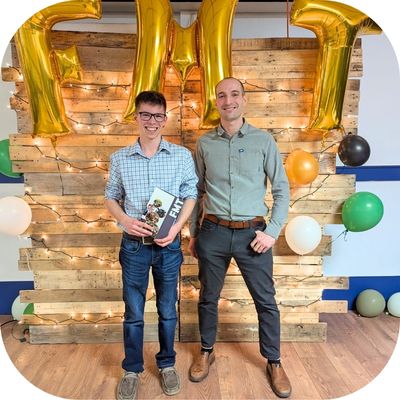 Jacob Armstrong receives the FCC Prize for Spirit of Agriculture