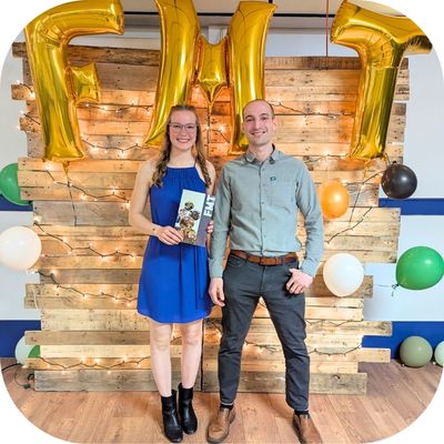 Sonia Auger receives the FCC Prize for Spirit of Agriculture