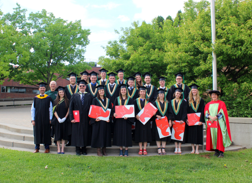 The FMT Class of 2018 with staff members at Convocation in June 2018 The FMT Class of 2018 with staff members at Convocation in June 2018