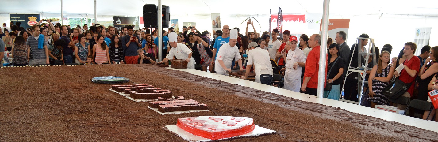Fairtrade world's largest brownie