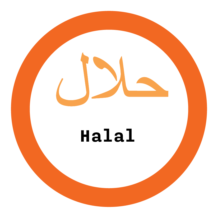 Halal food logo