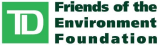 Image of green TD logo with text spelling Friends of the Environment Foundation