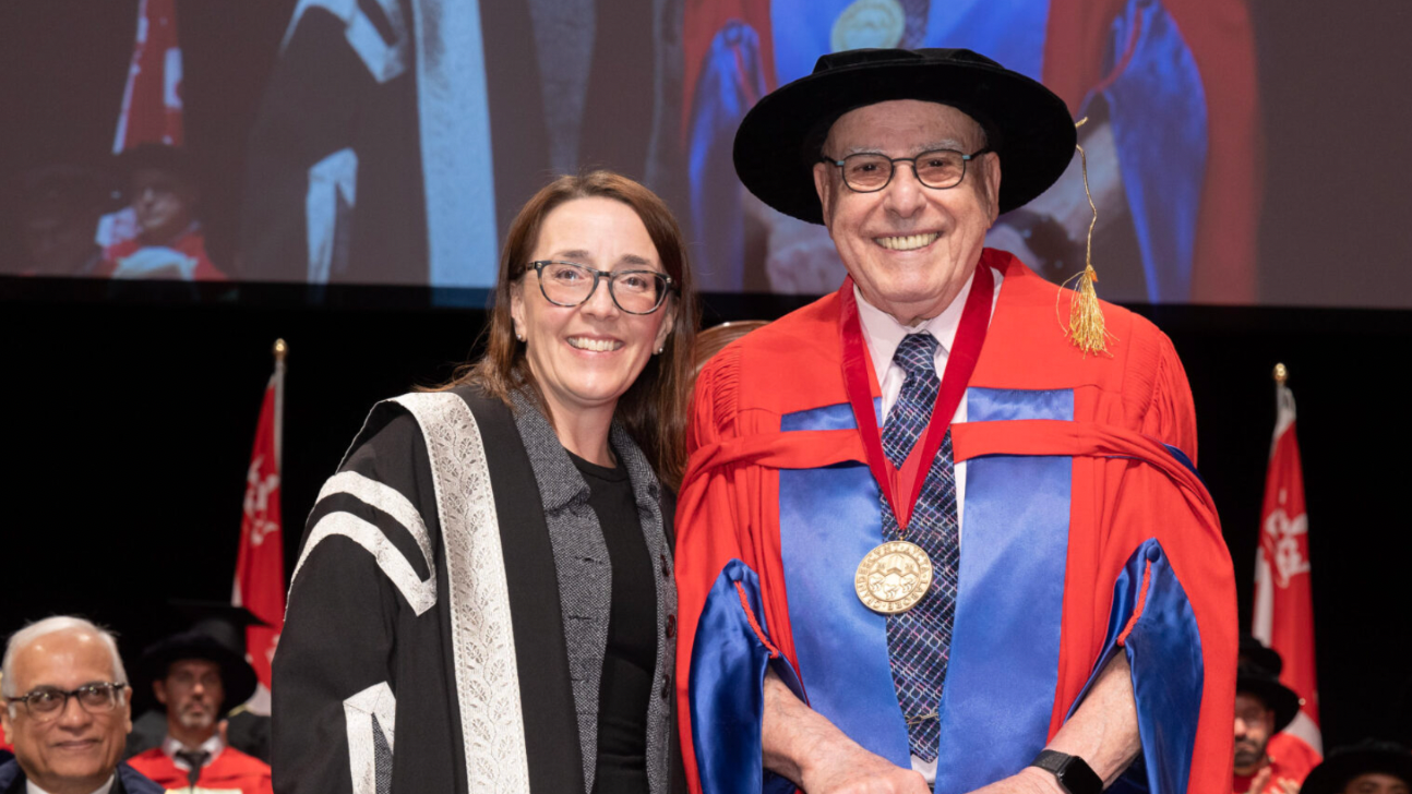 Dr. Phil Gold receives McGill Medal