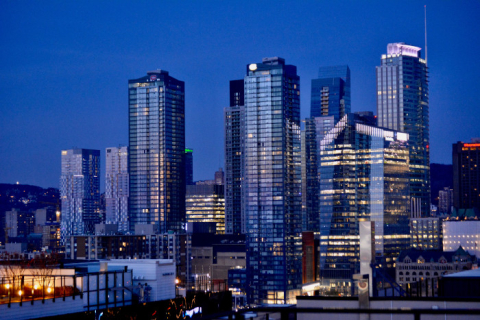 Graduate Studies in McGill Geography Montreal Skyline