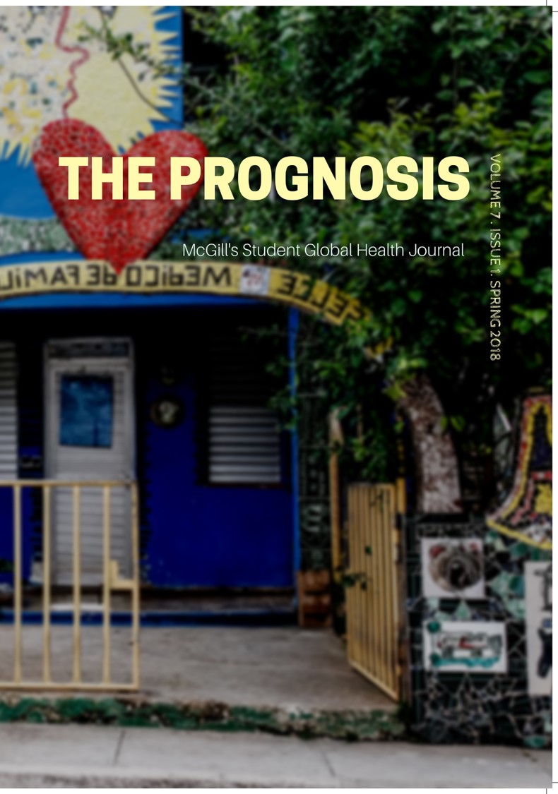 The Prognosis Spring 2018 cover image - entrache of family clinic in an LMIC