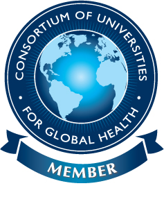 Consortium of Universities for Global Health member badge