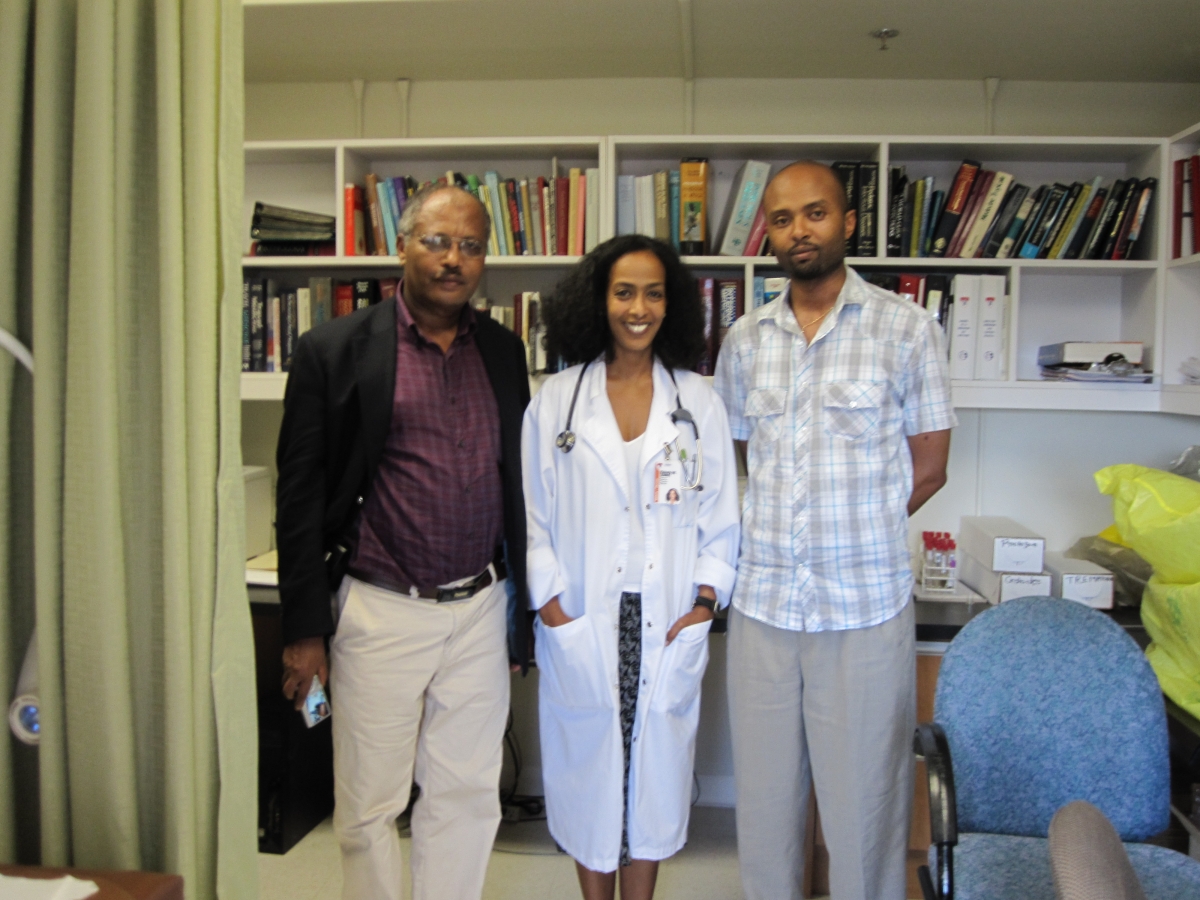 Three individuals, from McGill University and Addis Ababa University
