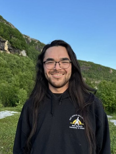 Fellowship recipient Noah Kakekaspan