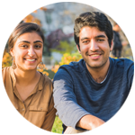 Students on campus