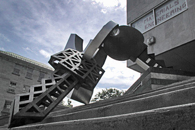 Front of the Wong Building at McGill University