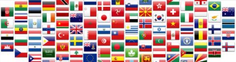 flags around the world