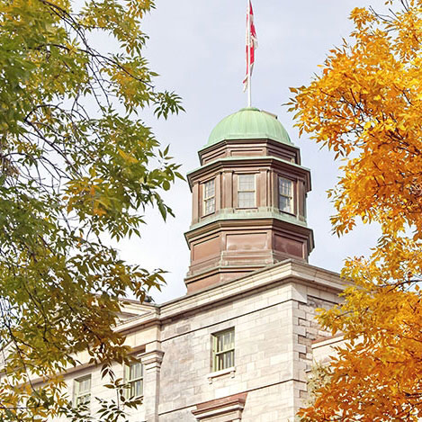 Photo of McGill downtown campus arts building 