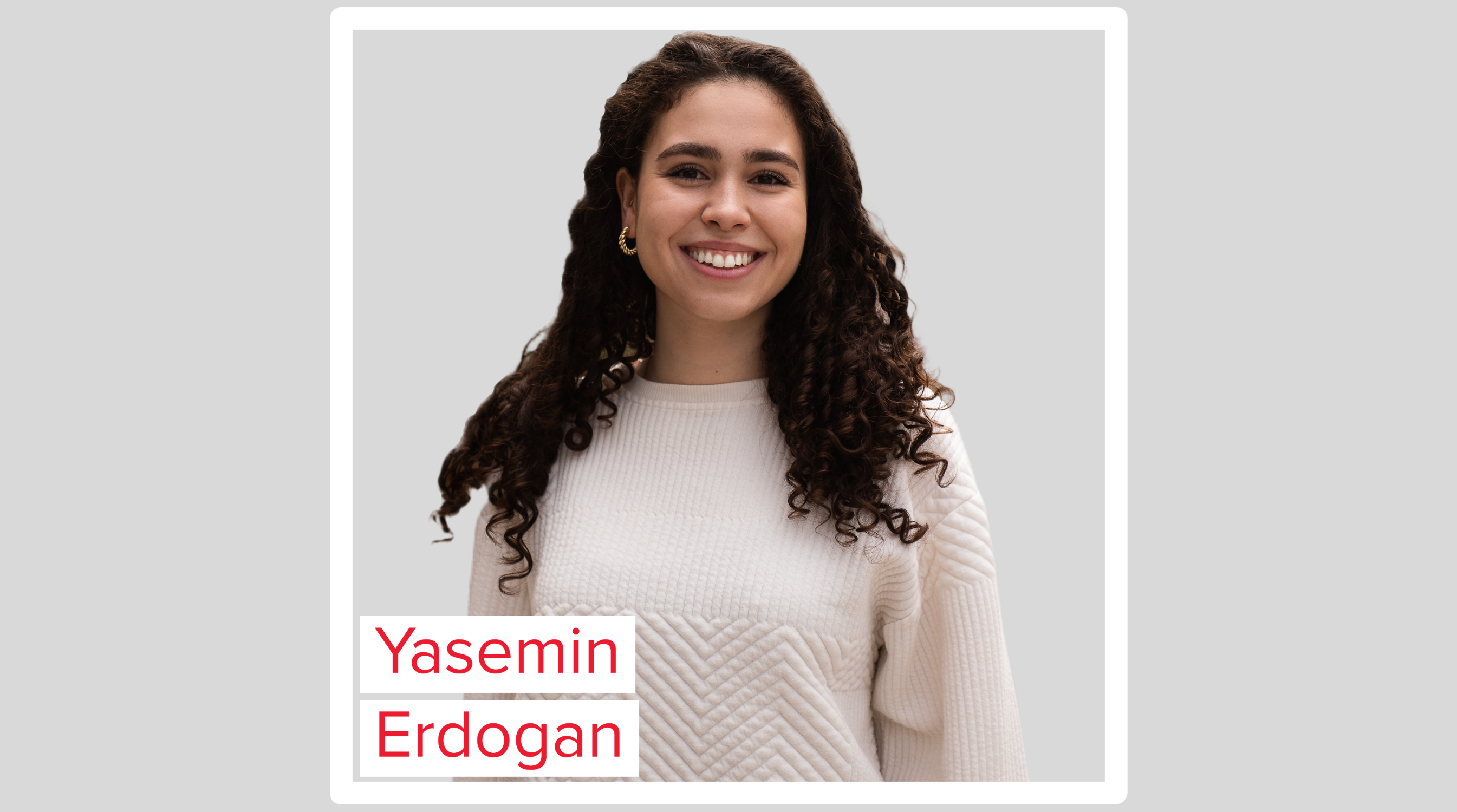 Yasemin Erdogan, student featured in the article