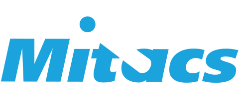 Logo of Mitacs, an association that works at the nexus of academia, government and the public and private sectors, to help solve organizational challenges and expand Canada’s innovation capacity. 