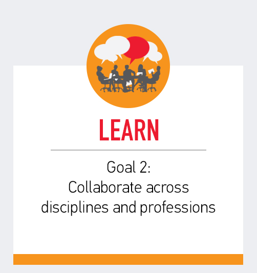 LEARN: Goal 2 - Collaborate across disciplines and professions