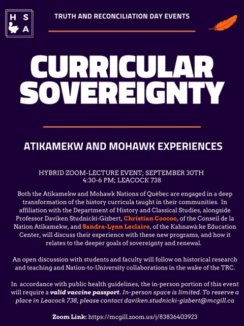 Curricular Sovereignty event banner