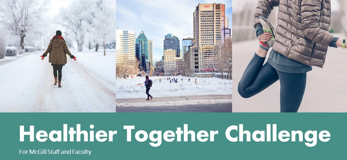 Healthier Together Challenge Human Resources McGill University