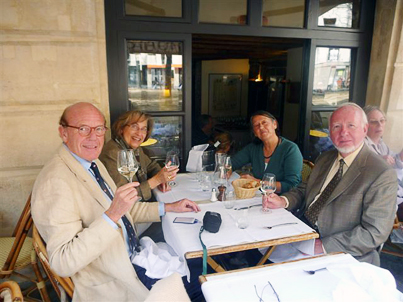 On September 7, 2009, an extraorinary reunion was held in Paris. It was attended by Jean Ritchie from London, England, John &amp;amp; Ann Keenan from Montreal, Canada and Gerrit de Boer from the Hague, the Netherlands. They celebrated that it was 40 years since they were awarded their LLM degrees at the McGill Institute of Air and Space Law. Jean Ritchie was a London based barrister and head of her chambers while Gerrit de Boer was Vice-President of the Court of Appeal at the Hague. They are both now retired. J