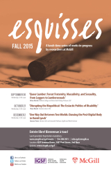 Esquisse Fall 2015