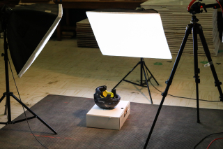 picture of photogrammetry setup