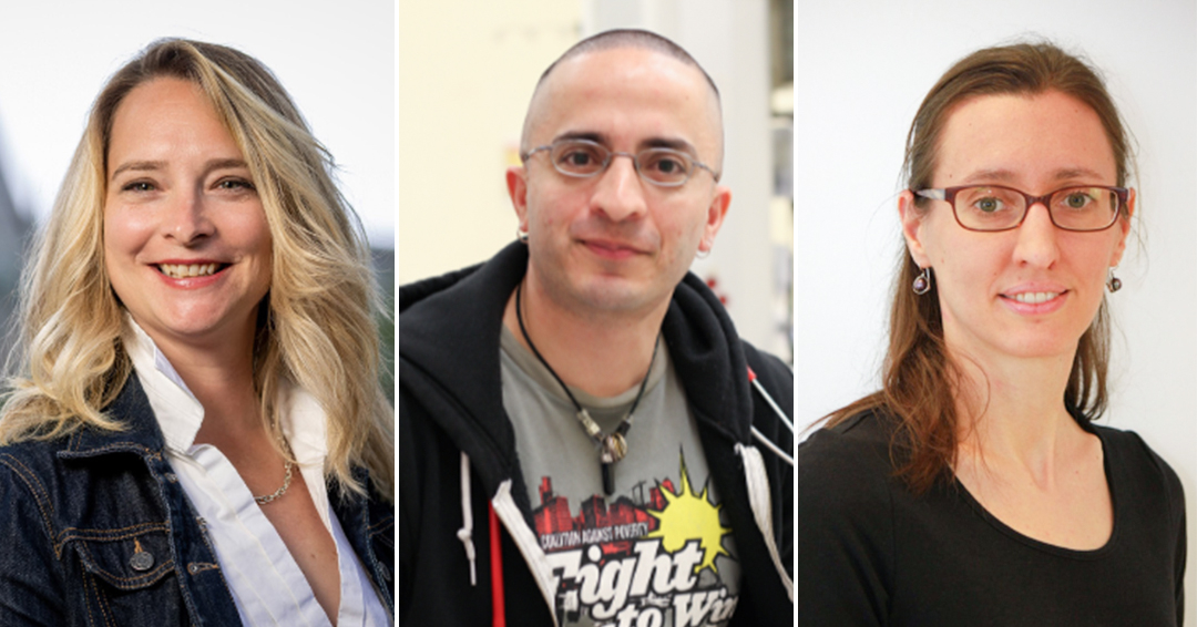Professor Tamara Carver, Dr. Samir Shaheen-Hussain and Professor Andraea Van Hulst
