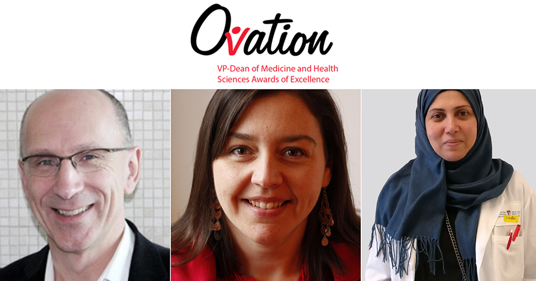 Alain Boulet, Nicole Gignac and Linda Kachmar