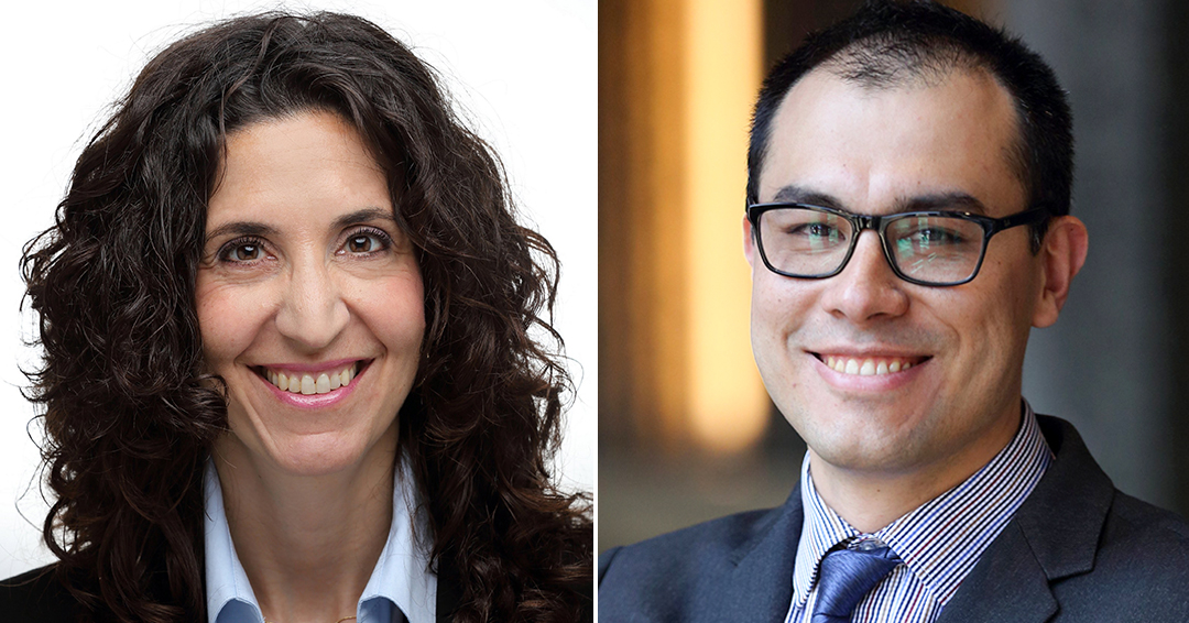Professor Maryam Wagner and Professor Gomez-Garibello