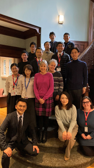 Linda Snell, Joyce Pickering and Nicole Gignac with physicians from Gifu, Japan, who attended a practicum course on clincial teaching at the IHSE