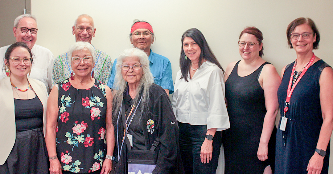 Faclty members of the Department of Family Medicine and the Indigenous Health Professions Program launch a report on cultural safety