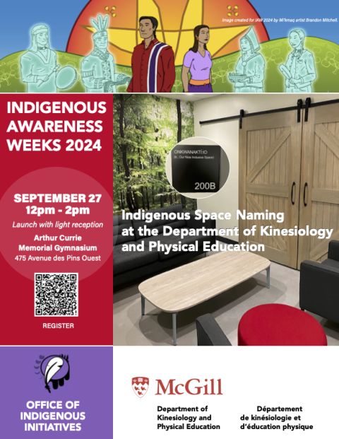 Indigenous Space Naming in the Dept. of Kinesiology and Physical Education