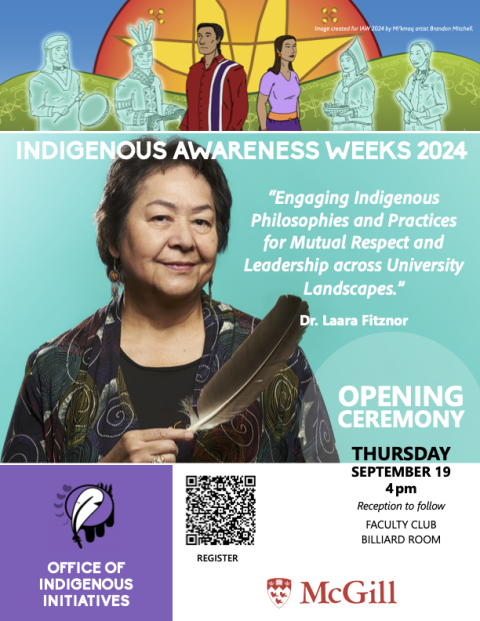 Dr. Laara Fitznor opens Indigenous Awareness Weeks