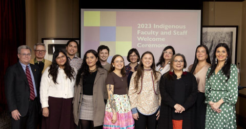 Indigenous Faculty and Staff Welcome Ceremony 2023