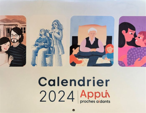 Calendrier 2024 L'Appui des proches aidants