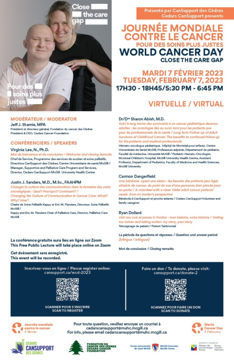 Journée mondiale contre le cancer, World Cancer Day