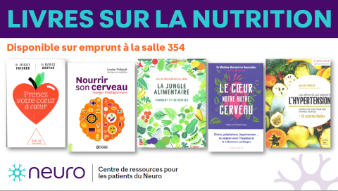 Livres sur la nutrition image