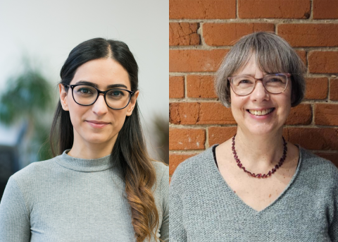Sahar Ansary and Christine Bryce