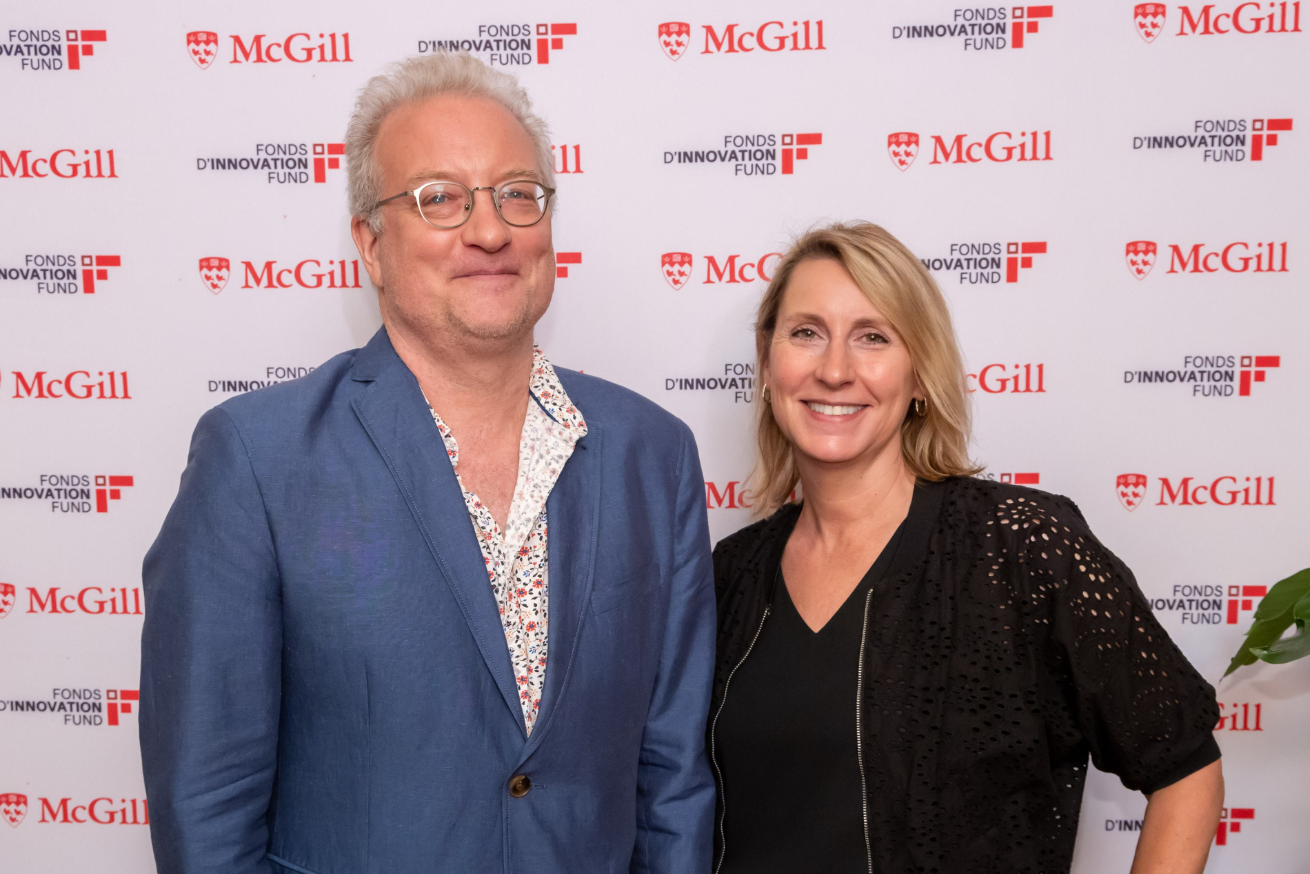 Bryan Martin (COO) and Sarah Kimmins (CEO)