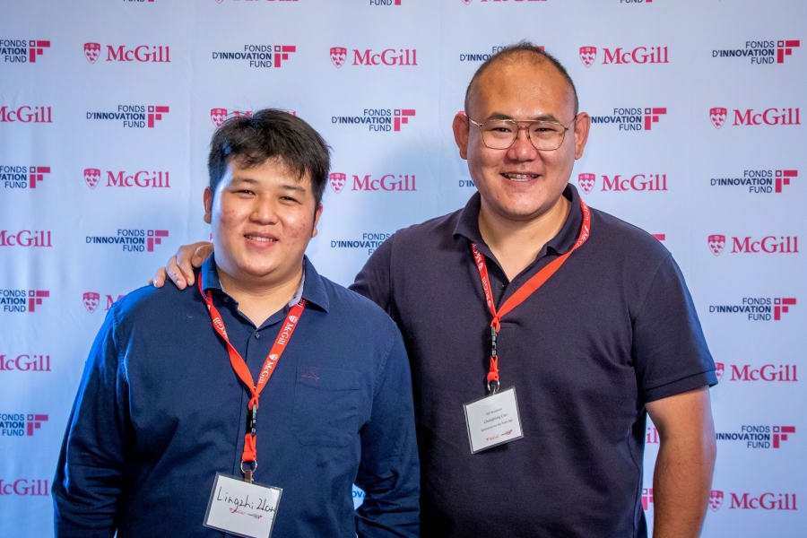 The Multimeter Team: Lingzhi Zhang (left) and Changhong Cao