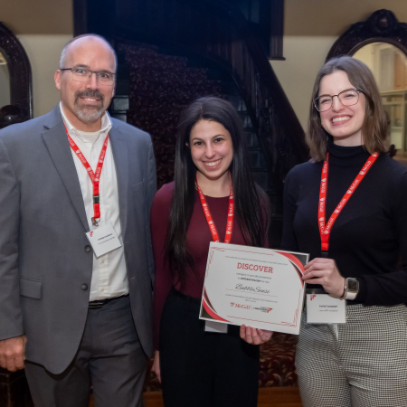 Bubblesense receiving award