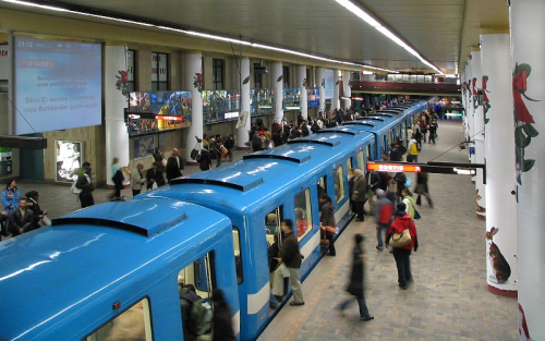 Montreal metro station