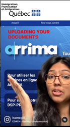Uploading CAQ documents on the Arrima portal