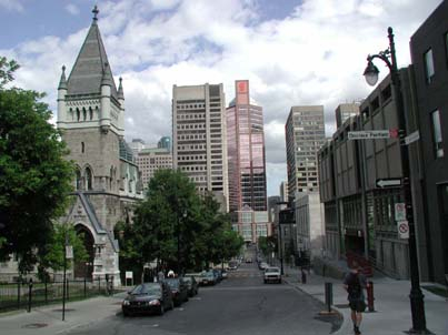 View from McTavish Street