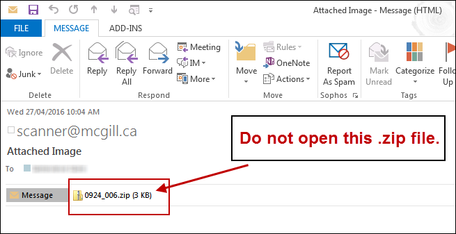 Security Warning Phishing Malicious Attachments It