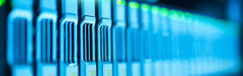 close-up of computer ports 